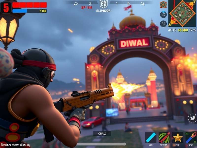 Shooting Splendor IC Diwali special event showcasing festival themed items